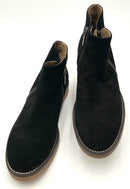 ITALEAU Black Sue Foliana Waterproof Booties 38.5