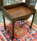 Antique Mahogany Butler's Tray Table