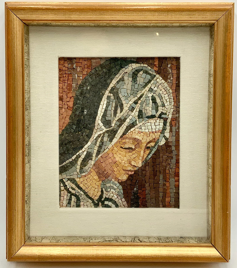 Roberto Maria Anselmi Framed Madonna Mosaic