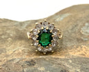 10kt Gold & Synthetic Sapphire Ring
