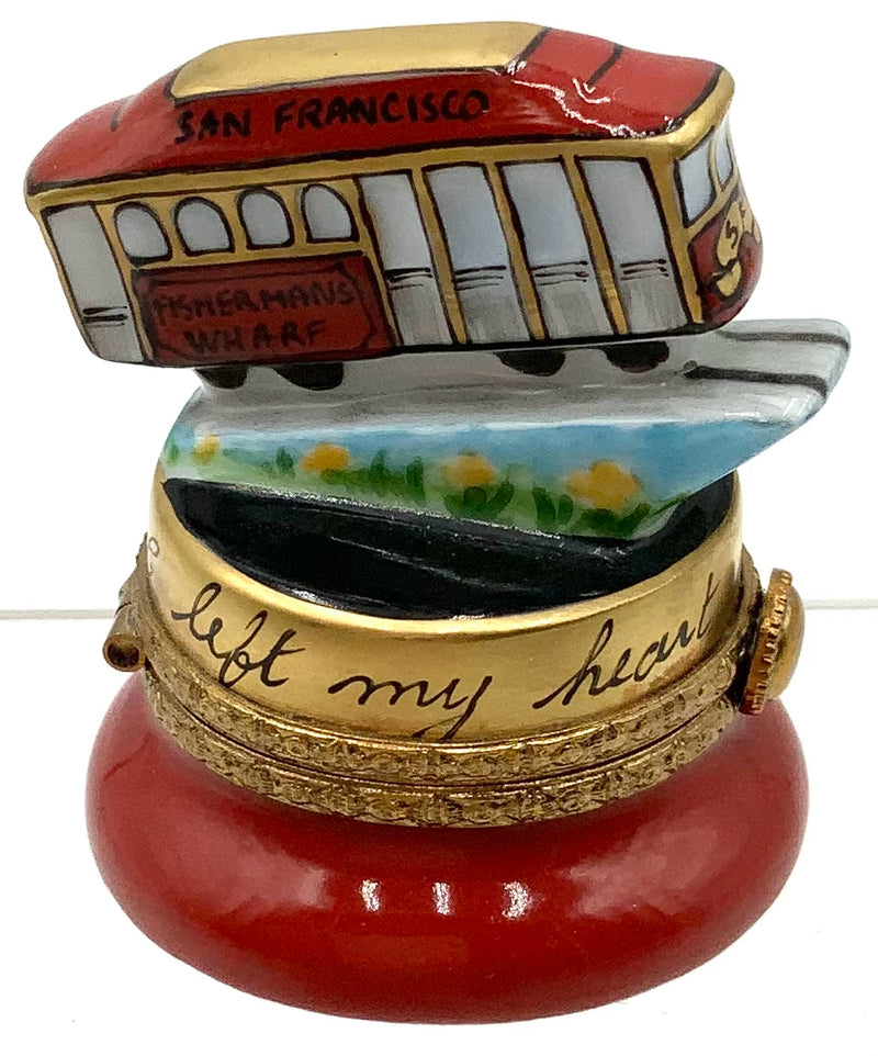 Limoges Handpainted Porcelain Trinket Box