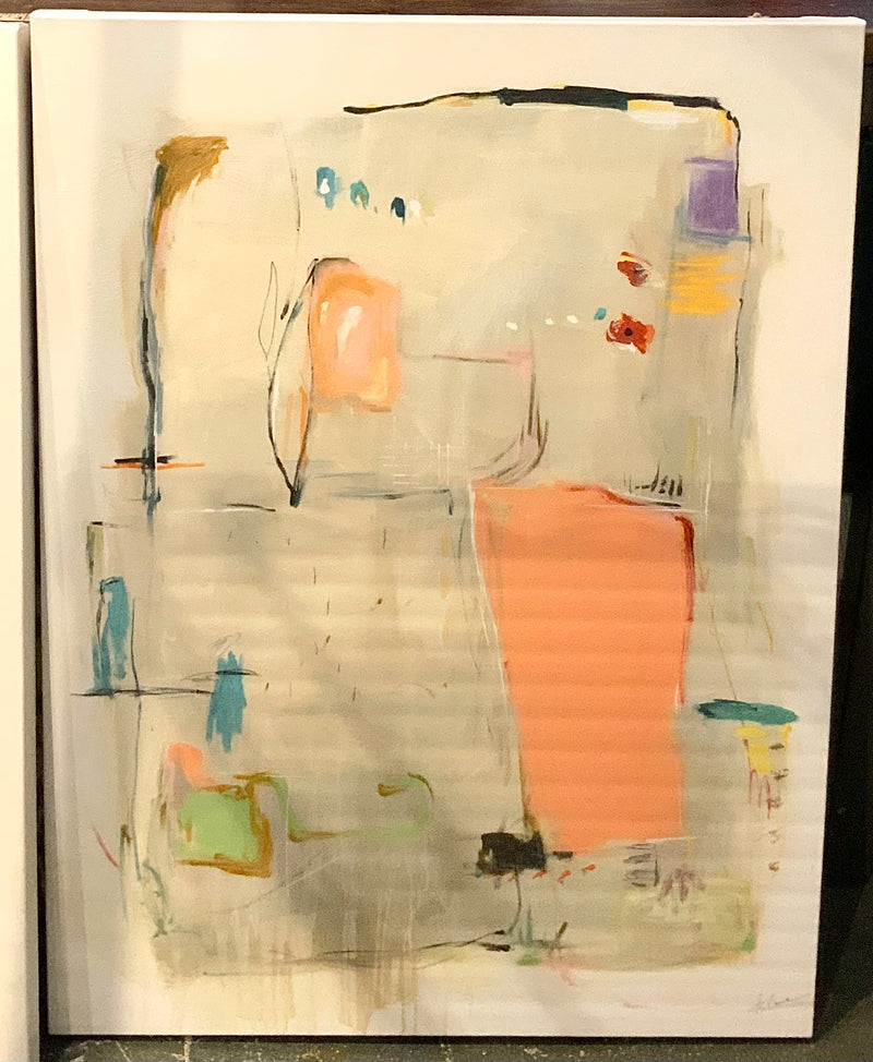 Abstract Printed Canvas