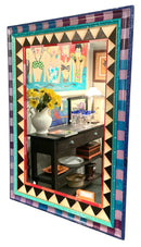 Handpainted Whimsical Mirror