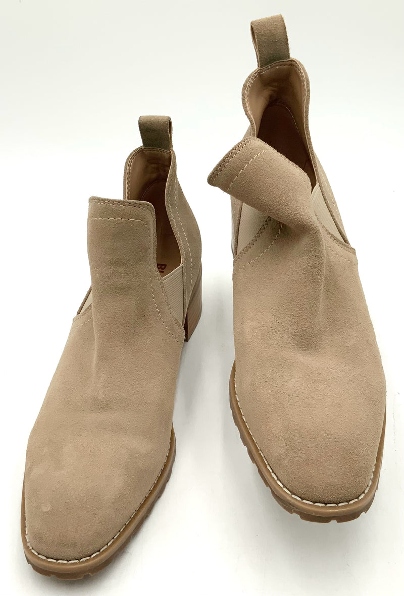 BLONDO Tan Suede Waterproof Sandra Ankle Boots 10
