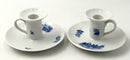 Pair of Royal Copenhagen Blue & White Chambersticks