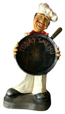 Vintage Pizza Chef Statue