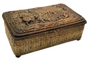 Vintage Jennings Brothers Brass Casket Box