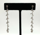 14kt Gold & CZ Dangle Earrings