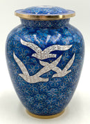 Blue Cloisonne Ginger Jar