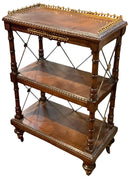 Maitland Smith George IV Style Mahogany Bookcase