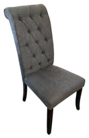Set/8 Tufted Dining Chairs