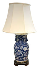 Wildwood Blue & White Asian Ceramic Lamp