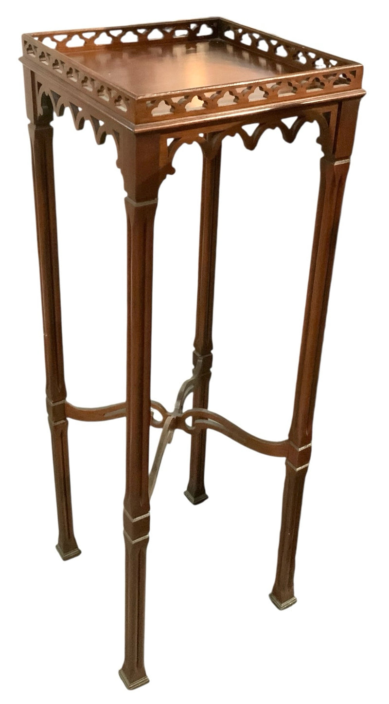 Square Chippendale Plant Stand