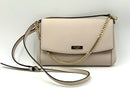 KATE SPADE Coconut Saffiano Leather Flap Convertible Crossbody
