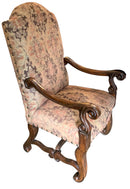 Set/10 Oversized Upholstered Dining Chairs