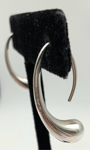 ELSA PERETTI for TIFFANY & CO. Sterling Teardrop Hoop Earrings