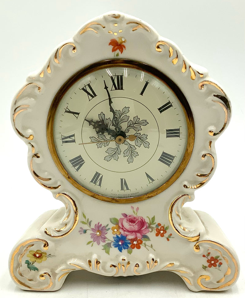 Vintage Electric Ceramic Clock