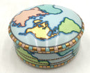 Tiffany & Co. World Map Porcelain Trinket Box