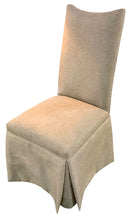 Pair of  Taupe Parsons Chairs-AS-IS
