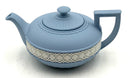 Wedgwood Blue Jasperware Mini Teapot