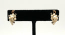 Krementz 14kt Gold, Gold Plated, Pearl & Rhinestone Earrings