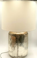 Pottery Barn Galvanized Metal Lamp