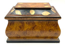 Lidded Box With Seashell Motif