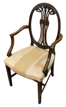 Vintage Shield Back Arm Chair