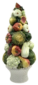 Italian Ceramic Vegetable Topiary