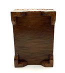 Mother of Pearl & Abalone Rooster Walnut Inlay Box