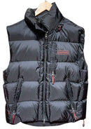 POLO Black Down Zip Puffer Vest