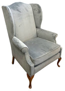 Vintage Upholstered Wing Chair