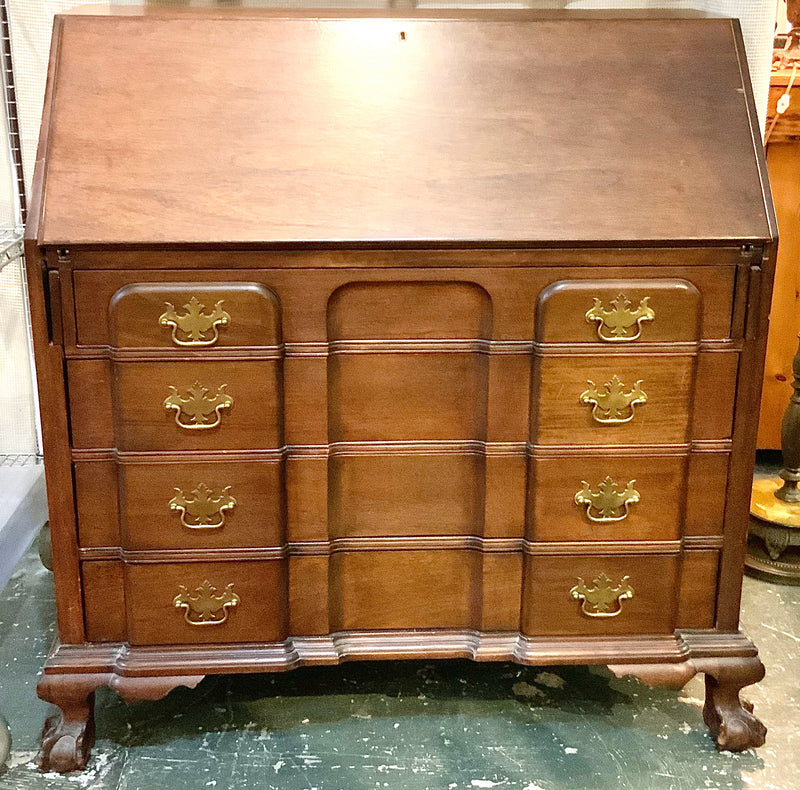 Vintage Mahogany Chippendale Secretary