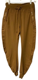 SUZY D Tobacco Drawstring Waist Joggers
