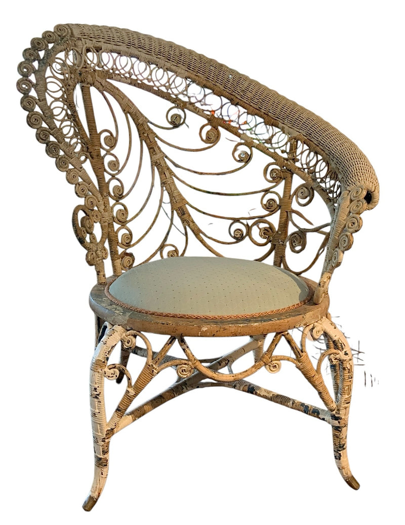 Antique Wicker Chair