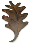Hand Forged Metal Leaf Platter