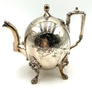 Antique English Silverplate Teapot