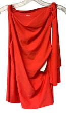 KHY Tomato Tie Shldr S/L Top