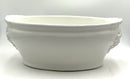 Italian White Pottery Footbath