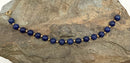 14kt Gold, Gold Filled & Lapis Beaded Bracelet