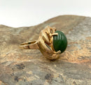14kt Gold & Jade Ring