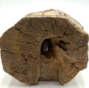 Antique Carved Wood Religious Statue