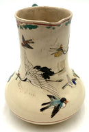 Antique Japanese Pitcher With Bird Motif