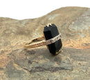 10kt Gold, Diamond & Onyx Ring