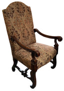 Set/10 Oversized Upholstered Dining Chairs