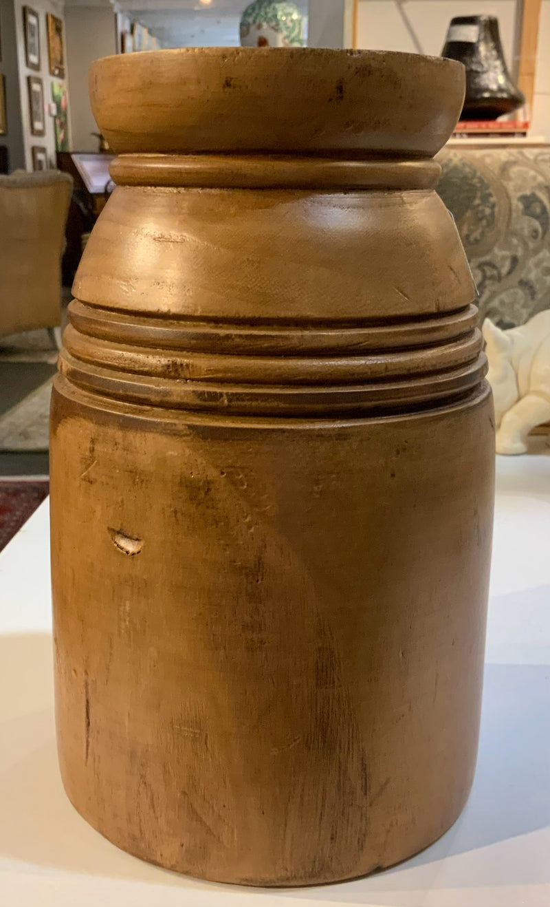 Turned Wood Vase