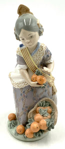Lladro Porcelain Valencia Girl