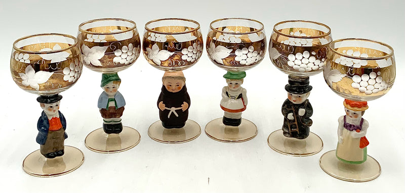 Set/6 Vintage Hummel Glasses
