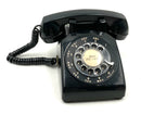 Vintage Black Rotary Dial Telephone