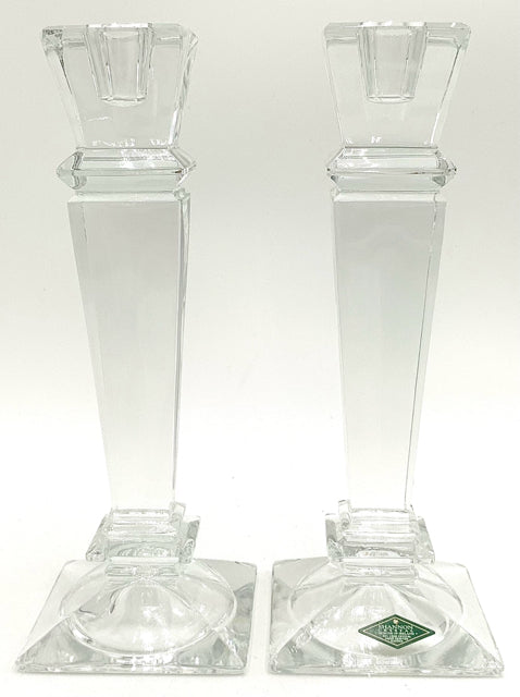 Pair of Shannon Crystal Candleholders